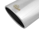 aFe Universal Bolt On Exhaust Tip Polished 5in Inlet x 6in Outlet x 12in Long thumbnail 4