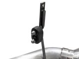 aFe Atlas Exhaust 4in DPF-Back Exhaust Aluminized Steel Polished Tip 11-14 ford Diesel Truck V8-6.7L thumbnail 5