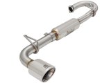 aFe 11-16 Scion TC L4-2.5L 304SS 2-1/4in to 2-1/2in Axle-Back Takeda Exhaust w/ Polished Tip thumbnail 1