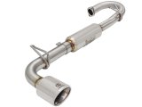 aFe 11-16 Scion TC L4-2.5L 304SS 2-1/4in to 2-1/2in Axle-Back Takeda Exhaust w/ Polished Tip thumbnail 2