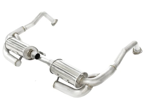 aFe MACHForce XP Exhaust Cat-Back 2in SS-304 Cat-Back Exhaust for 05-08 Porsche Boxster S (987.1) H6 thumbnail 6