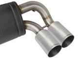 aFe MACH Force XP 3in - 2 1/2in Axle Back 304SS Exhaust w/ Polished Tips 16-17 BMW M2 (f87) thumbnail 5