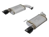aFe MACH Force XP 2.5in 409 Stainless Axle Back Exhaust w/ Black Tips 15-17 Ford Mustang I4-2.3L (t) thumbnail 2