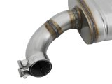 aFe MACH Force XP 2.5in 409 Stainless Axle Back Exhaust w/ Black Tips 15-17 Ford Mustang I4-2.3L (t) thumbnail 6