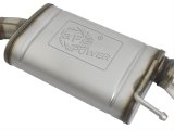 aFe MACH Force XP 2.5in 409 Stainless Axle Back Exhaust w/Stainless Tips 15-17 Ford Mustang I4-2.3L thumbnail 1
