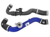 aFe Bladerunner Intercoolers Tube - Blue Hot/Cold Side 15-16 Ford Mustang EcoBoost L4-2.3L (t) thumbnail 5