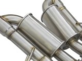 aFe MACH Force XP 3in-2 1/2in Axle Back 304SS Exhaust w/ Polished Tips 15-17 Chevy Corvette Z06 thumbnail 5