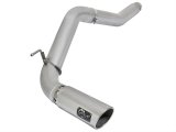 aFe Atlas Exhaust 5in DPF-Back Exhaust Aluminized Steel 2016 Nissan Titan XD V8-5.0L w/ Polished Tip thumbnail 7