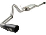 aFe MACH Force XP 3in 409SS Cat Back Exhaust w/ Black Tips for 09-10 Ford F-150 V8 4.6L/5.4L thumbnail 1