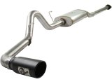 aFe MACH Force XP 3in 409SS Cat Back Exhaust w/ Black Tips for 09-10 Ford F-150 V8 4.6L/5.4L thumbnail 2