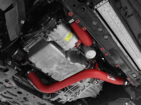 aFe BladeRunner 2.5in Red Intercooler Tubes Hot and Cold Side 12-16 Ford Focus ST 2.0L (t) thumbnail 5