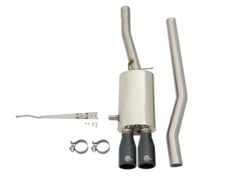 aFe MACH Force XP Exhausts Cat-Back SS-304 14-17 Mini Cooper S Hardtop 2-Door w/ Black Tips thumbnail 5