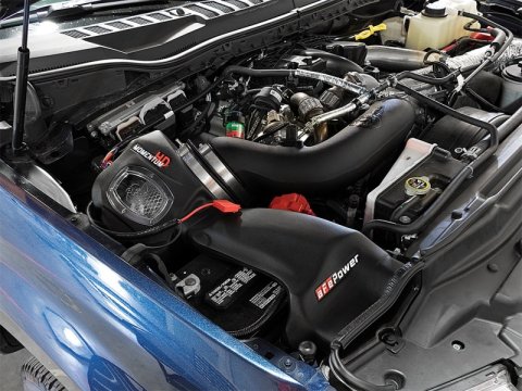 aFe Momentum HD Intakes Pro Dry S Ford Diesel Trucks V8 6.7L (td) thumbnail 4