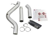 aFe Atlas Exhaust 5in DPF-Back Aluminized Steel w/ Black Tips 16-17 GM Diesel Truck V8-6.6L (td) thumbnail 5