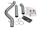 aFe LARGE Bore HD 5in Exhausts DPF-Back SS w/ Black Tips 16-17 GM Diesel Truck V8-6.6L (td) LML/L5P thumbnail 2