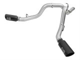 aFe Atlas Exhaust 4in Dual DPF-Back Al Steel w/ Black Tips 16-17 GM Diesel Truck V8-6.6L (td) LML thumbnail 8