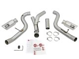 aFe Atlas Exhaust 4in Dual DPF-Back Al Steel w/ Pol Tips 16-17 GM Diesel Truck V8-6.6L (td) LML thumbnail 5