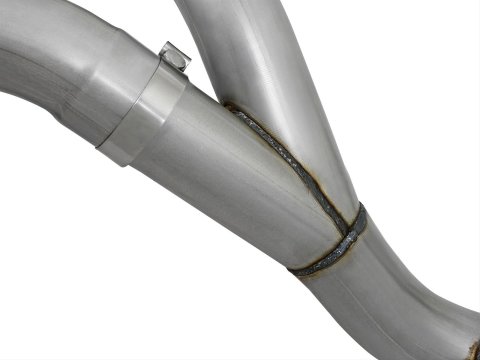 aFe LARGE Bore HD 4in Dual DPF-Back SS Exhaust w/Black Tip 16-17 GM Diesel Truck V8-6.6L (td) LML thumbnail 3