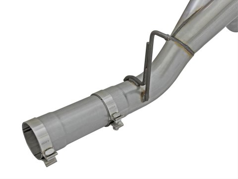 aFe LARGE Bore HD 4in Dual DPF-Back SS Exhaust w/Black Tip 16-17 GM Diesel Truck V8-6.6L (td) LML thumbnail 7