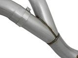 aFe LARGE Bore HD 4in Dual DPF-Back SS Exhaust w/Polished Tip 16-17 GM Diesel Truck V8-6.6L (td) LML thumbnail 1