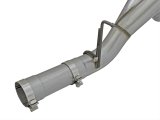 aFe LARGE Bore HD 4in Dual DPF-Back SS Exhaust w/Polished Tip 16-17 GM Diesel Truck V8-6.6L (td) LML thumbnail 5