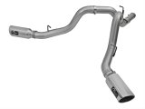 aFe LARGE Bore HD 4in Dual DPF-Back SS Exhaust w/Polished Tip 16-17 GM Diesel Truck V8-6.6L (td) LML thumbnail 7