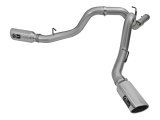 aFe LARGE Bore HD 4in Dual DPF-Back SS Exhaust w/Polished Tip 16-17 GM Diesel Truck V8-6.6L (td) LML thumbnail 9