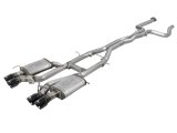 aFe MACH Force XP 3in 304SS Cat Back Exhaust s/ Black Tips 16-17 Cadillac ATS-V V6-3.6L (tt) thumbnail 1