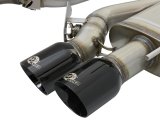 aFe MACH Force XP 3in 304SS Cat Back Exhaust s/ Black Tips 16-17 Cadillac ATS-V V6-3.6L (tt) thumbnail 4