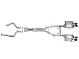 aFe MACH Force XP 3in 304SS Cat Back Exhaust s/ Black Tips 16-17 Cadillac ATS-V V6-3.6L (tt) thumbnail 6