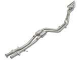 aFe Twisted Steel Long Tube Headers w/ Mid Pipes (Catted) 96-99 BMW M3 L6-3.2L S52 thumbnail 3