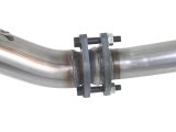 aFe Twisted Steel Delete Down-Pipe and Y-Pipe 2 to 2-1/2in Alum Steel Exhaust 12-16 Jeep Wrangler thumbnail 7
