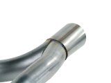 aFe Twisted Steel Delete Down-Pipe and Y-Pipe 2 to 2-1/2in Alum Steel Exhaust 12-16 Jeep Wrangler thumbnail 8
