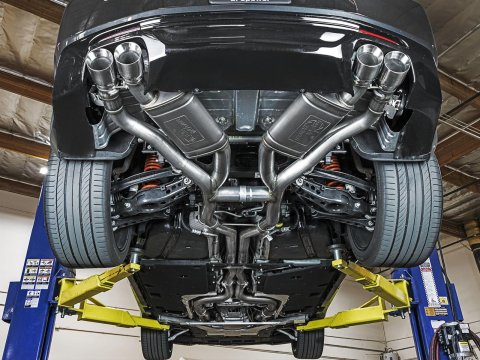 aFe MACH Force XP 3in 304 Stainless Steel Cat-Back Exhaust 16-17 Chevy Camaro SS V8-6.2L thumbnail 1