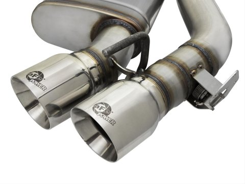 aFe MACH Force XP 3in 304 Stainless Steel Cat-Back Exhaust 16-17 Chevy Camaro SS V8-6.2L thumbnail 4