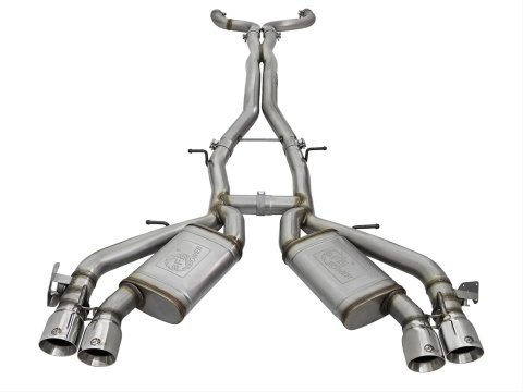 aFe MACH Force XP 3in 304 Stainless Steel Cat-Back Exhaust 16-17 Chevy Camaro SS V8-6.2L thumbnail 9