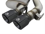 aFe MACH Force XP 3in 304 SS Cat-Back Dual Exhaust w/ Black Tips 16-17 Chevy Camaro SS V8-6.2L thumbnail 4