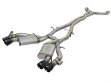 aFe MACH Force XP 3in 304 SS Cat-Back Dual Exhaust w/ Black Tips 16-17 Chevy Camaro SS V8-6.2L thumbnail 8