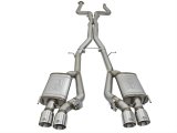 aFe MACHForce XP 3in 304 SS Cat-Back Dual Mode Exhaust w/ Polished Tips 16-17 Cadillac ATS-V V6-3.6L thumbnail 7