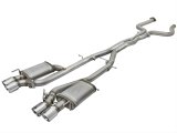 aFe MACHForce XP 3in 304 SS Cat-Back Dual Mode Exhaust w/ Polished Tips 16-17 Cadillac ATS-V V6-3.6L thumbnail 8