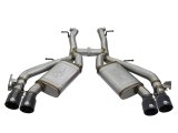 aFe MACH Force XP 3in 304 SS Axle-Back Exhaust Dual Exhaust (NPP) w/ Black Tips 16-17 Camaro SS V8 thumbnail 9