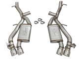 aFe MACH Force XP 3in 304 SS Axle-Back Dual Exhaust (NPP) w/ Polished Tips 16-17 Camaro SS V8-6.2L thumbnail 3