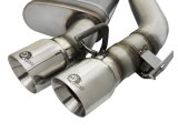 aFe MACH Force XP 3in 304 SS Axle-Back Dual Exhaust (NPP) w/ Polished Tips 16-17 Camaro SS V8-6.2L thumbnail 7