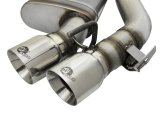 aFe MACH Force XP 3in 304 SS Axle-Back Dual Exhaust (NPP) w/ Polished Tips 16-17 Camaro SS V8-6.2L thumbnail 9