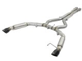 aFe MACH Force XP 3in 304 SS Sport Tone Cat-Back w/ Black Tips 15-17 Ford Mustang V6-3.7L/V8-5.0L thumbnail 1
