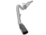aFe MACH Force XP 4in Cat-Back SS-409 Exhaust w/ Black Tips 2017 Ford Super Duty F-250/F-350 V8-6.2L thumbnail 2