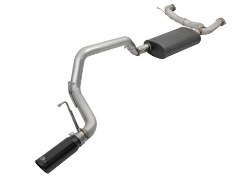 aFe MACH Force XP 3in 304 SS Cat-Back Exhausts w/ Black Tips 10-17 Nissan Patrol (Y62) V8-5.6L thumbnail 2