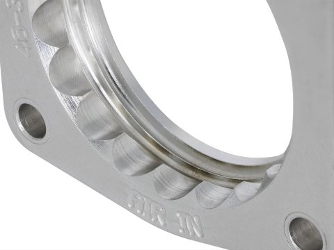 aFe Silver Bullet Throttle Body Spacers TBS 01-16 Nissan Patrol (Y61) I6-4.8L w/ Automatic Trans thumbnail 3