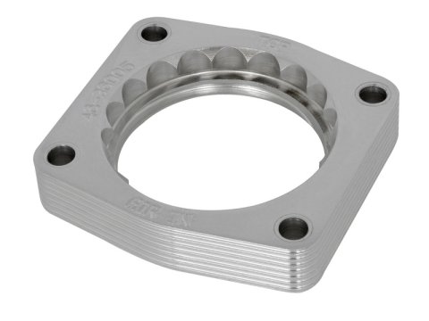 aFe Silver Bullet Throttle Body Spacers TBS 01-16 Nissan Patrol (Y61) I6-4.8L w/ Automatic Trans thumbnail 5