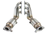 aFe 05-11 Toyota Tacoma V6-4.0L Twisted Steel 409 Stainless Steel Long Tube Header w/ Cat thumbnail 2